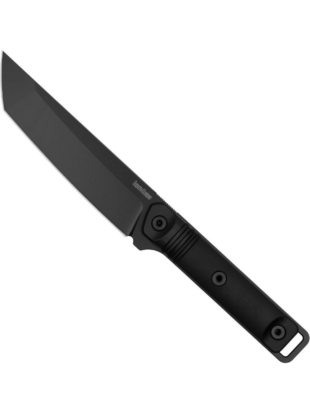 Tactical Fixed Blade Knife with Tanto Blade, Sheath & Full Tang Handle for